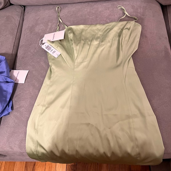 Shimmer Satin Dress - Picture 7 of 7